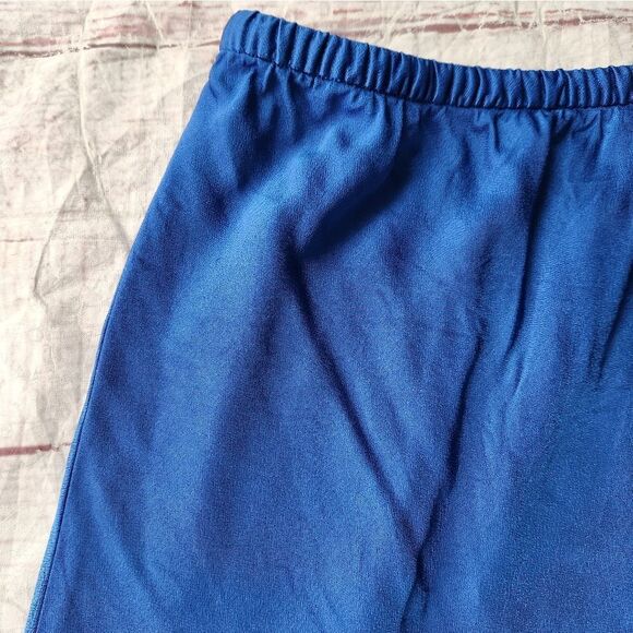 J. Crew Collection Side Slit Pull On Skirt in Luster Crepe Size Medium NWT - Picture 3 of 8